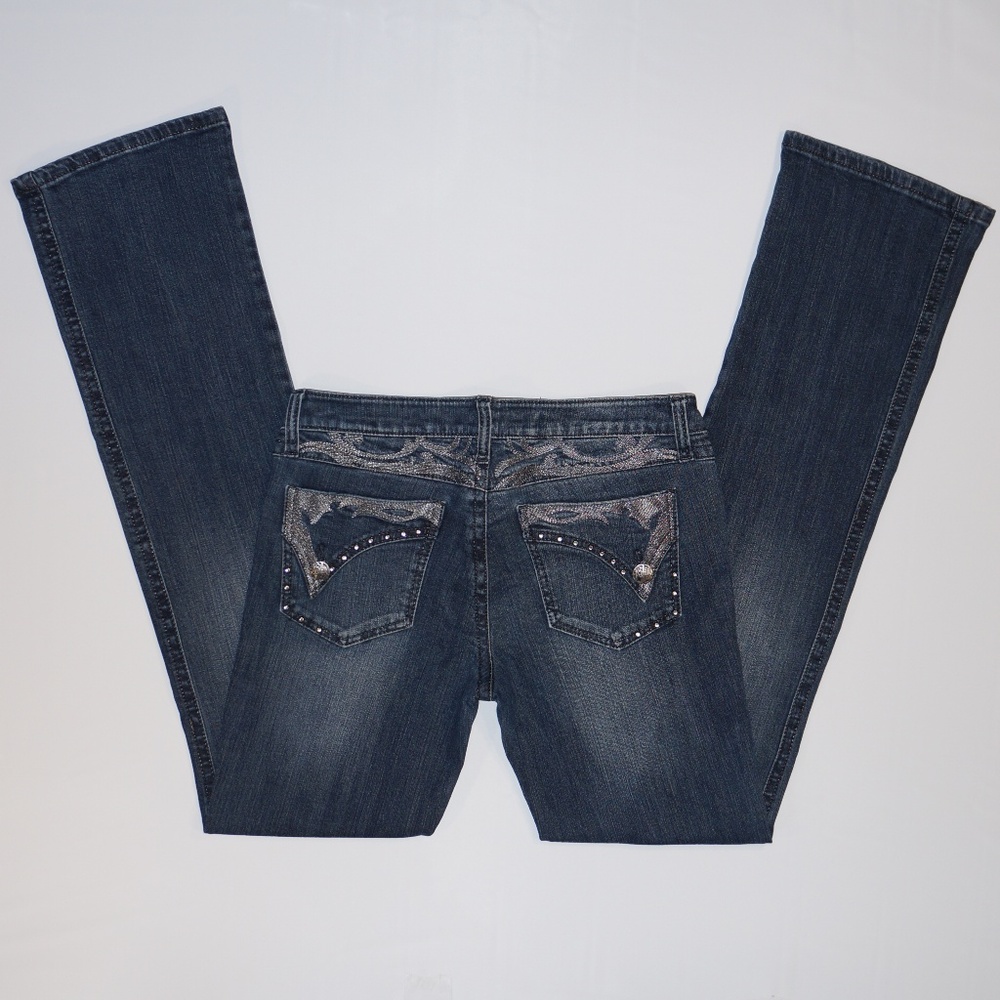 ROCK 47 by Wrangler Boot Cut jeans size 7 Junior